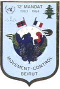 R.L.A. 12° Mandat  Mouvement Control  1983-84 fabrication Hassan 