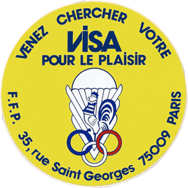 Fédération  Française de Paracutisme  F.F.P.  Visa Plaisir
