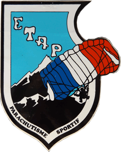 E.T.A.P. Parachutisme Sportif  autocollant 