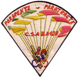 Parapent-Paratracté  Club Sportif et (artistique )des Armées   B.A 128   Metz Frescaty