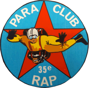 Para club du 35° Rég; Artillerie  Parachutiste  Type I 