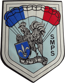 SMPS  67° R.I. autocollant de SOISSONS (Aisne 02 Picardie) dissout en 1993 autocollant