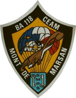 S.M.P.S. B.A. 118  C.E.A.M.  Mont de Marsan 