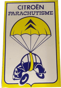 roën Parachutisme   autocolant 