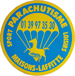 Sport Parachutisme de Maison Lafitte  78600   Type II  Autocollant 