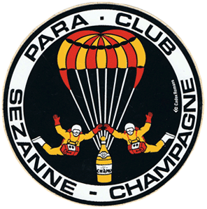 Para Club  de Sezanne  Champagne  Type II autocollant