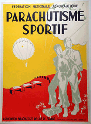 Affiche de la Fédération Nationale Aéronautique années 1949 ? 