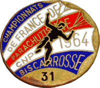 Championnats  de France Championnat  de France de Parachutisme Biscarrosse  1964 n° 31