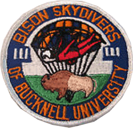 Sky Divers Bison of Bucknell University