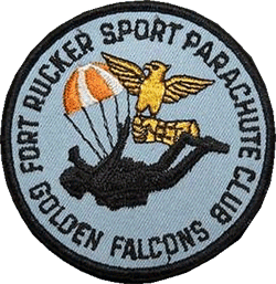 Fort Rucker Sport Parachute Golden Falcons 
