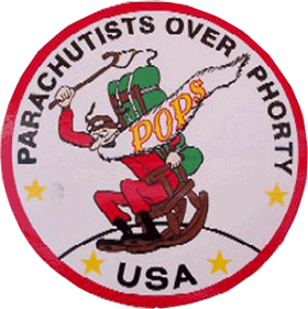 Parachutsts Over Phorty   U.S.A. 