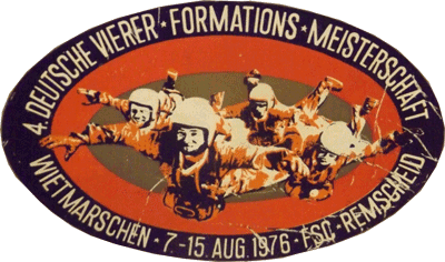 4 Deutsche Vierer Formations  Meisterschaft  du 7 au 15 août 1976 