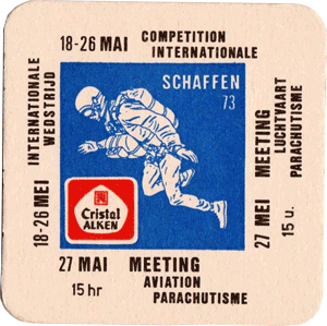 International Parachute Meeting   1973  Scaffen Belgiqu