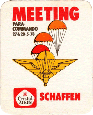International Parachute Meeting   1978  Scaffen Belgiqu