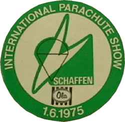 International Parachute Show  1975   Scaffen Belgique 
