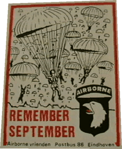 Autocollant Remember September   Belgique 